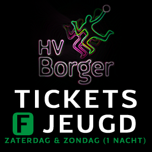 Ticket F-jeugd (Za & Zo)
